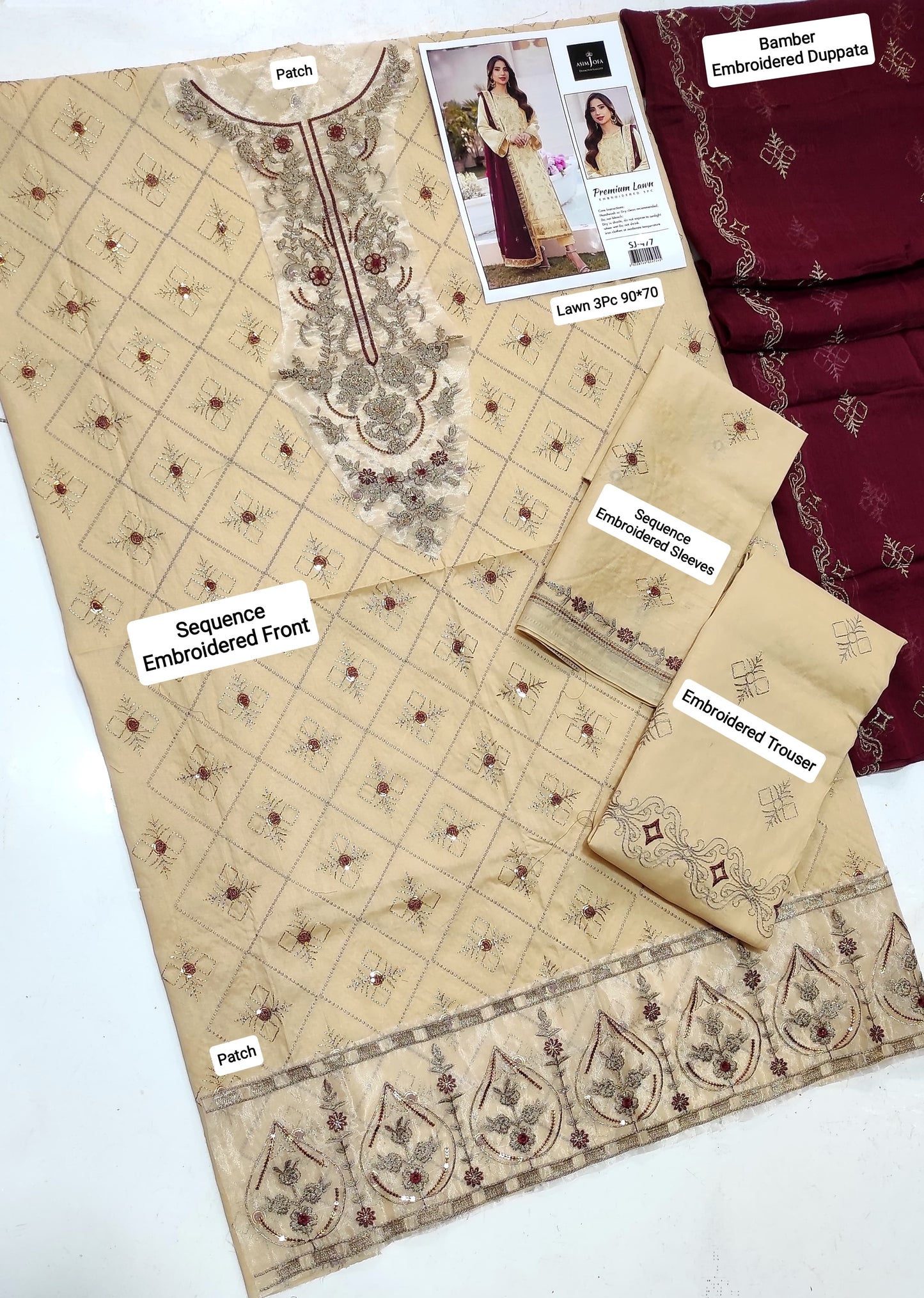 Chikenkari 3PC D-20