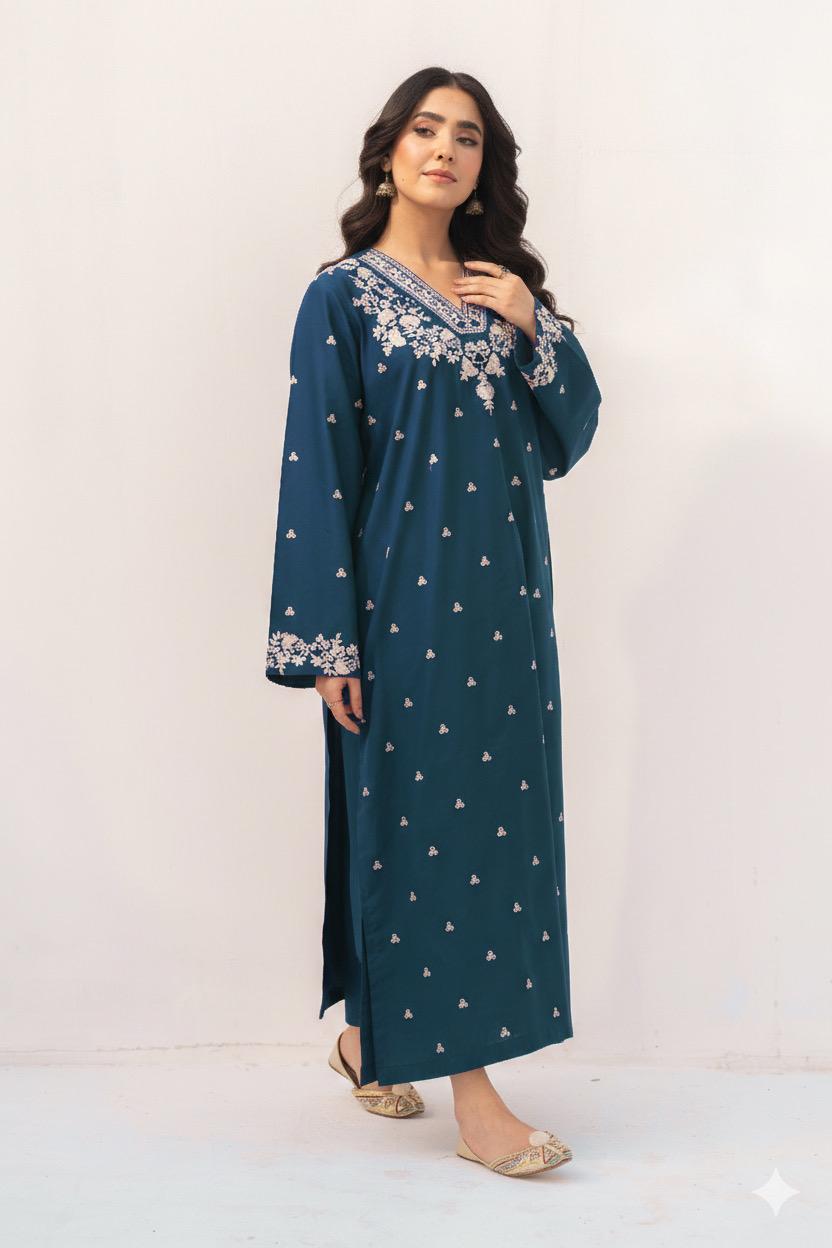Embroidered Lawn 2Pcs D-21