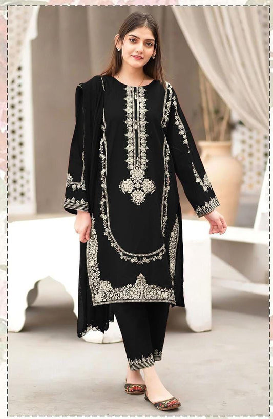 Embroidered Lawn 2Pcs D-26