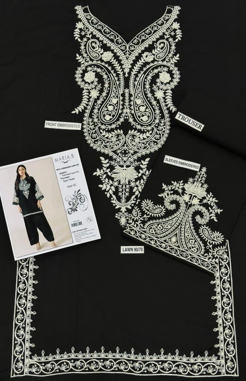Embroidered Lawn 2Pcs D-25