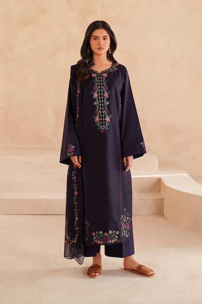 Embroidered Dhanak D-5