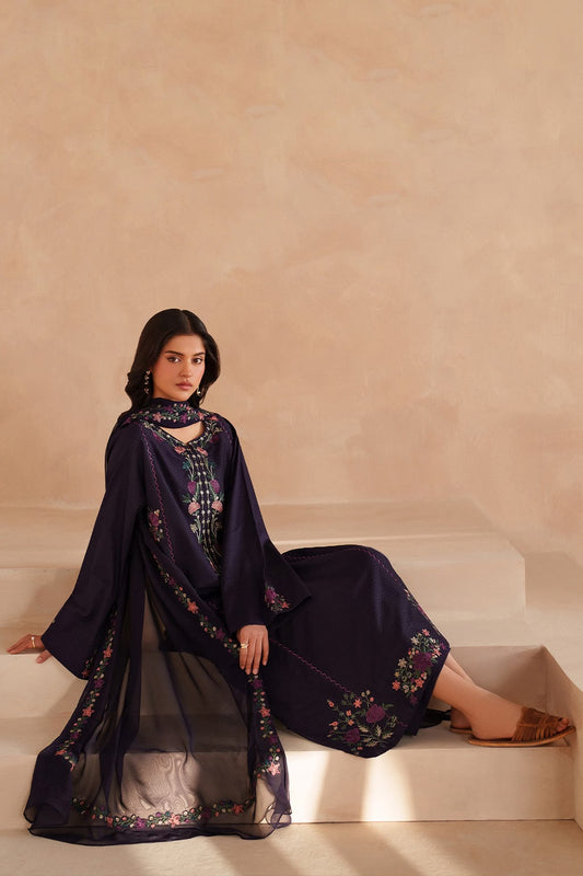 Embroidered Dhanak D-5