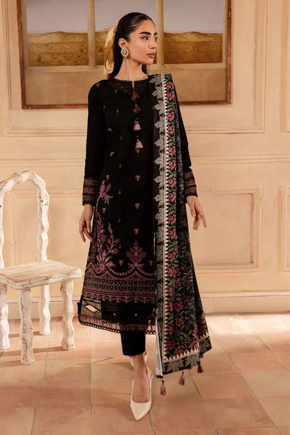 Embroidered Dhanak D-1
