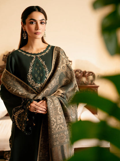 Embroidered Dhanak D-7