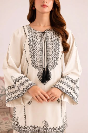 Embroidered Dhanak D-20