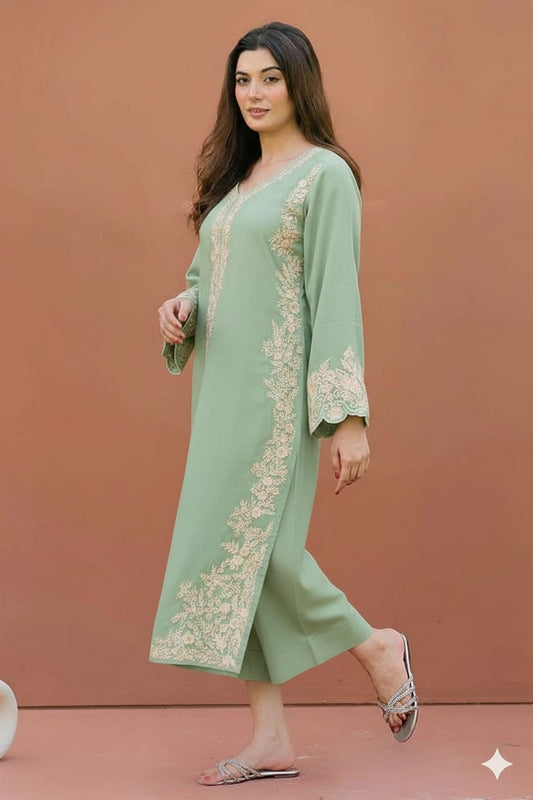 Embroidered Lawn 2Pcs D-34